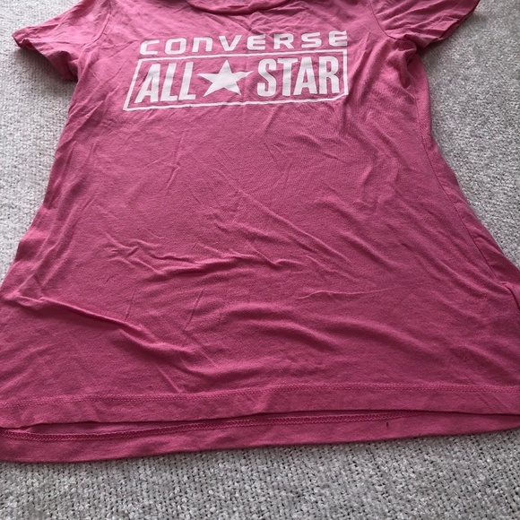 CONVERSE All Star size small pink shirt. - Picture 1 of 5